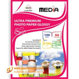 Giấy in ảnh Media khổ A6
