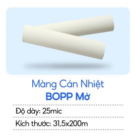 Màng BOPP mờ