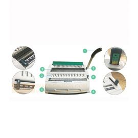 Máy đóng sách lò xo nhựa & sắt DSB ANYBIND