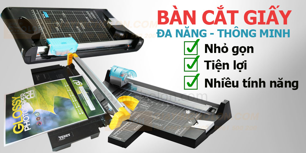 Bàn cắt giấy thông minh, đa năng nhiều tính năng cắt. Phù hợp môi trường văn phòng Nơi mua bàn cắt giấy thông minh giá rẻ tại tphcm